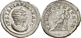 (216 d.C.). Julia Domna. Antoniniano. (Spink 7098) (S. 211) (RIC. 388a, de Caracalla). 4,83 g. MBC.
