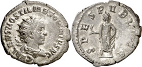 (250-251 d.C.). Ostiliano. Antoniniano. (Spink 9567) (S. 61) (RIC. 184b). 3,45 g. EBC-.