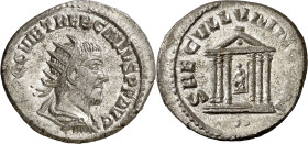 (251-252 d.C.). Treboniano Galo. Antoniniano. (Spink 9648) (S. 111d) (RIC. 91). 4,28 g. EBC.