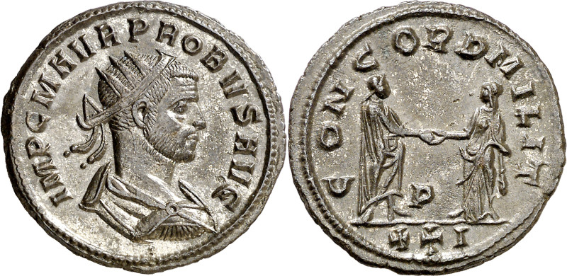 (280 d.C.). Probo. Antoniniano. (Spink 11967 var) (Co. 137) (RIC. 651). 3,84 g. ...