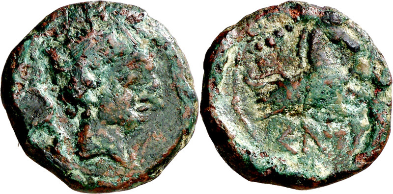 Celse (Velilla de Ebro). Cuadrante. (FAB. 791) (ACIP. 1487). 3,48 g. BC+.