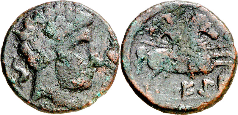 Segia (Ejea de los Caballeros). As. (FAB. 2159) (ACIP. 1449). 6,87 g. BC+.