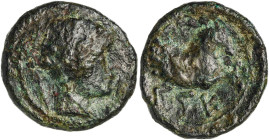 Cese (Tarragona). Cuadrante. (FAB. 2330 var) (ACIP. 1156). 2,20 g. BC+/MBC.