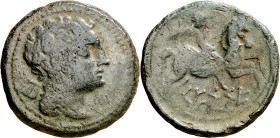 Cesse (Tarragona). As. (FAB. 2349) (ACIP. 1205). Pátina verde. 12,61 g. MBC-.