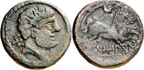 Titiacos (Tricio). As. (FAB. 2392) (ACIP. 1890). 9,03 g. MBC/MBC-.