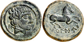 Turiasu (Tarazona). Semis. (FAB. 2430) (ACIP. 1711). Pátina verde. 5,81 g. EBC-.