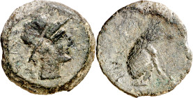Ursone (Osuna). As. (FAB. 2496) (ACIP. 2330). Muy escasa. 12,60 g. MBC-/BC+.