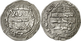 Emirato. AH 195. Al-Hakem I. Al Andalus. Dirhem. (V. 95) (Fro. 6). 2,28 g. MBC.