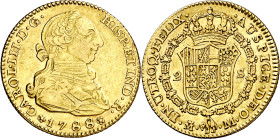 1788. Carlos III. Madrid. M. 2 escudos. (AC. 1578). 6,64 g. MBC/MBC+.