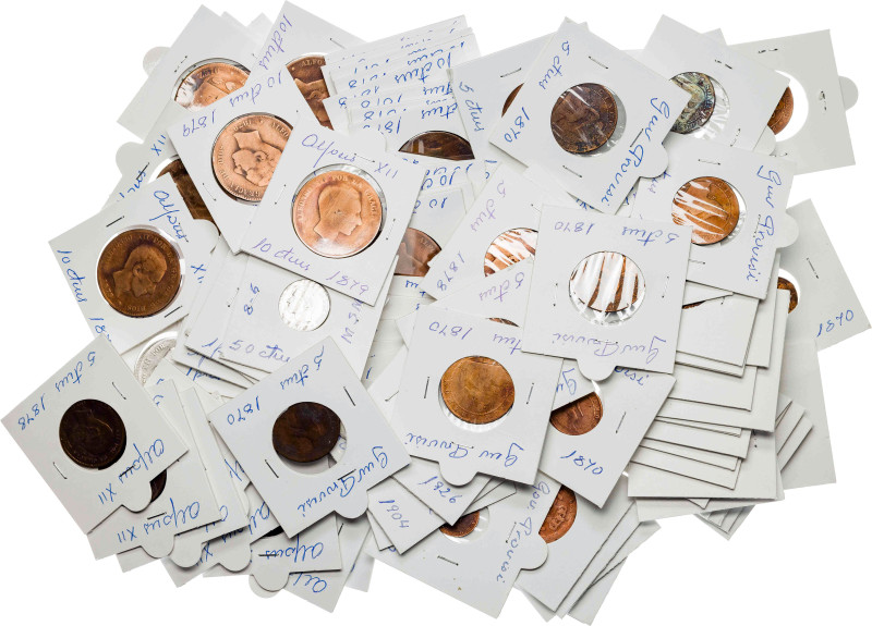 1870 a 1926. 1 (dos), 2 (veintitrés), 5 (treinta y cuatro), 10 (veinticinco), 50...