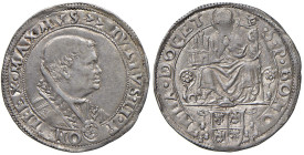 Giulio II (1503-1513) Bologna - Giulio - Munt. 94 AG (g 4,35) RR Conio attribuito a Francesco Raiboni detto "il Francia". Questo pezzo fu coniato da G...