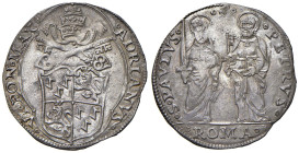 Adriano VI (1522-1523) Giulio - Munt. 8 AG (g 3,40) RR Insolita e superba qualità per questa tipologia di rarissima apparizione in conservazione anche...