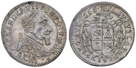 Alessandro VII (1655-1667) Avignone - Luigino 1666 - Munt 39 AG (g 2,25) RRR Tipologia rarissima, ancor più in altissima qualità. Nell'asta Nomisma 45...