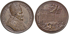 Clemente X (1670-1676) Emilio Altieri di Roma. Indizione del Giubileo. Medaglia 1675 in bronzo - Opus: Giovanni Hamerani - Miselli 2001, 58b AE (g 19,...