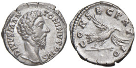 Marcus Aurelius (morto nel 180) Denario - RIC III 265; RSC 78b AR (g 3,28)

Status: SPL