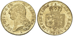FRANCIA Luigi XVI (1774-1792) Doppio luigi 1786 T - Gad. 363 AU (g 15,34)

Status: qSPL