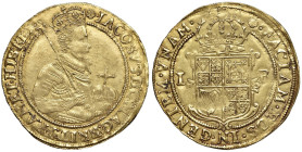 GRAN BRETAGNA Giacomo I (1603-1625) Unite - S. 2620 AU (g 9,97) RR Lievi hairlines, ottimo ritratto.

Status: SPL
