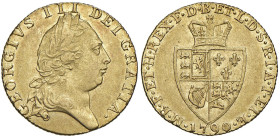 GRAN BRETAGNA Giorgio III (1760-1820) Guinea 1790 - Fr. 362; KM. 609; Spink 3729 AU (g 8,38)

Status: BB+
