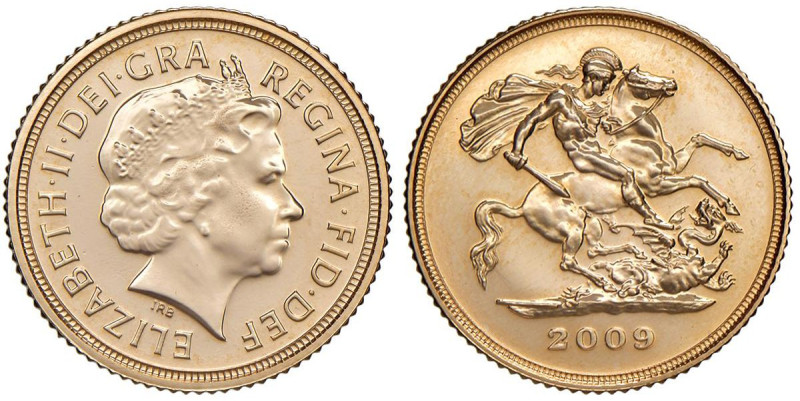 GRAN BRETAGNA Elisabetta II (1952-2022) Mezza sterlina 2009 - KM 1001.1 AU

St...