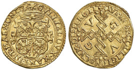 CASALE Guglielmo Gonzaga (1566-1587) Scudo d'oro - MIR 266 AU (g 3,28) R Esemplare di notevole freschezza.

Status: qFDC