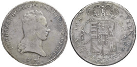 FIRENZE Ferdinando III di Lorena (1790-1801) Francescone 1801 1 rovesciati - MIR 405/10 AG (g 26,73) RR

Status: MB/qBB