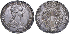 FIRENZE Ferdinando III di Lorena (1790-1801) Paolo 1791 - MIR 408 AG (g 2,66)

Status: SPL-FDC