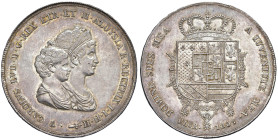 FIRENZE Carlo di Borbone e Maria Luigia (1803-1807) Dena 1807 - MIR 423 AG (g 39,43) R

Status: qFDC