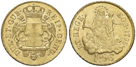 GENOVA Dogi biennali III fase (1637-1797) 96 Lire 1796 - Mont. 28 AU (g 25,18) RR

Status: SPL/qSPL