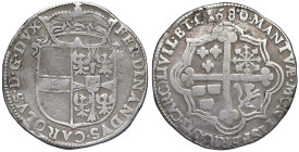 MANTOVA Ferdinando Carlo Gonzaga Nevers (1669-1707) Scudo 1680 - MIR 729/3 AG (g 21,40) R

Status: qBB