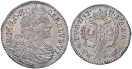 MANTOVA Carlo VI d'Asburgo (1708-1740) 20 Soldi 1732 - MIR 752/2 MI (g 3,72)

Status: qFDC