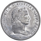 MILANO Francesco I d'Asburgo Lorena (1815-1835) Prova su lamina in stagno del D/ dello scudo 1835 - Luppino 872 (Prove e Progetti di Monete Italiane) ...