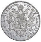 MILANO Francesco I d'Asburgo Lorena (1815-1835) Prova su lamina in stagno del R/ del mezzo scudo 1835 - Luppino 875 (Prove e Progetti di Monete Italia...