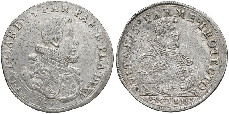 PARMA Odoardo Farnese (1632-1646) Scudo 1627 - MIR 11134 AG (g 27,71) NC

Stat...