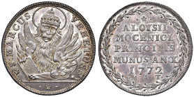 VENEZIA Alvise IV Mocenigo (1763-1778) Osella 1772 An. X - Pao. 255 AG (g 9,79) R Esemplare di conservazione eccezionale, impreziosita ancor di più da...