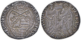 Alessandro VI (1492-1503) Ancona - Grosso - Munt. 23 AG (g 2,75) R Esemplare in altissima conservazione, ex asta Lanz 160, lotto 862, Sammlung Dr. Fer...