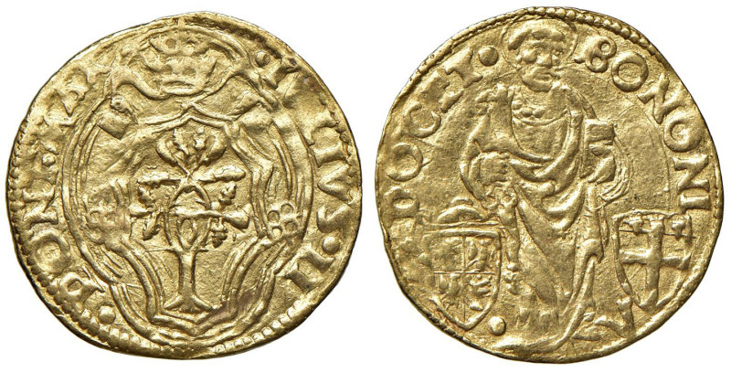 Giulio II (1503-1513) Bologna - Ducato - Munt. 84 AU (g 3,40) R

Status: qSPL