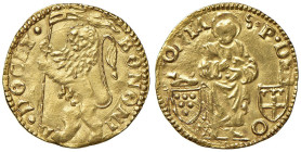 Adriano VI (1522-1523) Bologna - Ducato - Munt. 104 Var. AU (g 3,47) R Monetazione attribuita ad Adriano VI. Moneta di inusuale ed alta qualità, non c...