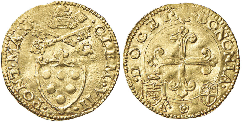 Clemente VII (1523-1534) Bologna - Scudo d'oro - Munt. 104 CU (g 3,35)

Status...