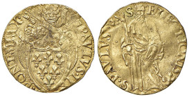 Paolo III (1534-1549) Scudo d'oro - Munt. 23 AU (g 3,04)

Status: M.di BB