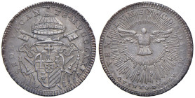 Sede Vacante (1774) Quinto di scudo o Doppio giulio 1774 - Munt. 3 AG (g 5,30) R Ex asta Nomisma 65, lotto 1237, Spl-Fdc realizzo € 400,00 + diritti....