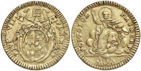 Pio VII (1800-1823) Doppia romana An. IV - Nomisma 230 AU (g 5,37) R

Status: BB