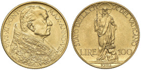 Pio XI (1922-1939) 100 Lire 1929 An. VIII - Nomisma 911 AU NC

Status: qFDC