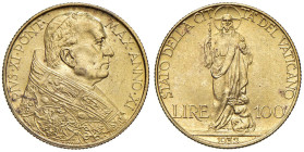 Pio XI (1922-1939) 100 Lire 1932 An. XI - Nomisma 914 AU R

Status: SPL+