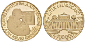 Giovanni Paolo II (1978-2005) 100.000 Lire 1997 Verso l'anno Santo del 2000 - Gig. 308 AU 917 (g 15,00) In scatola originale.

Status: PROOF