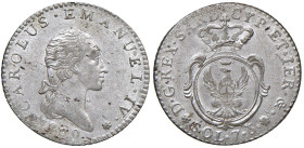 Carlo Emanuele IV (1796-1802) 7,6 Soldi 1800 - Nomisma 487 MI (g 5,02) R Ottima argentatura, di insolita qualità per questo millesimo.

Status: qFDC...