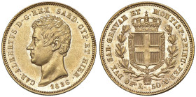 Carlo Alberto (1831-1849) 50 Lire 1836 T - Nomisma 636 AU RR

Status: SPL-FDC