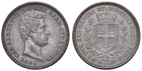 Carlo Alberto (1831-1849) 50 Centesimi 1843 T - Nomisma 733 AG RR

Status: SPL