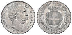 Umberto I (1878-1900) 5 Lire 1879 - Nomisma 993 AG

Status: SPL-FDC