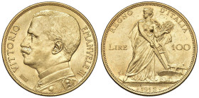 Vittorio Emanuele III (1900-1946) 100 Lire 1912 - Nomisma 1048 AU RR

Status: SPL+