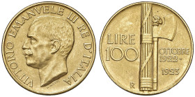 Vittorio Emanuele III (1900-1946) 100 Lire 1923 - Nomisma 1051 AU R

Status: SPL
